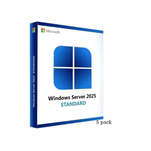 Microsoft Windows Server 2025/2022 User CALs - 5 Pack