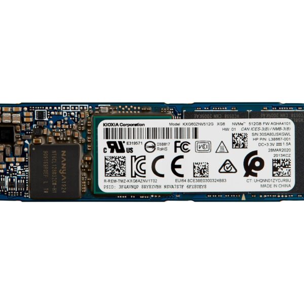HP 512GB M.2 PCIe NVMe SSD