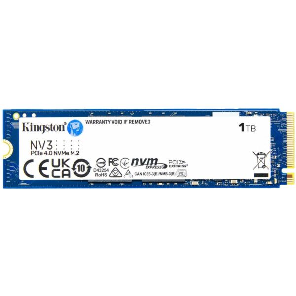Kingston NV3 1TB M.2 2280 PCIe 4.0 NVMe SSD